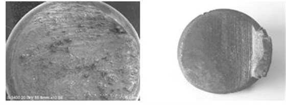 42CrMo疲勞斷裂斷口形貌、40Cr鋼疲勞斷裂斷口形貌