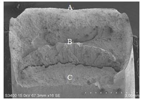 圖14-3 斷口宏觀(guān)形貌